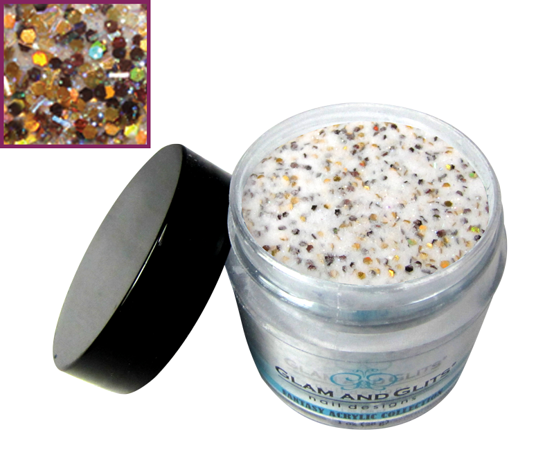 glitter brun bronze