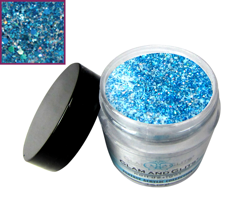 glitter bleu
