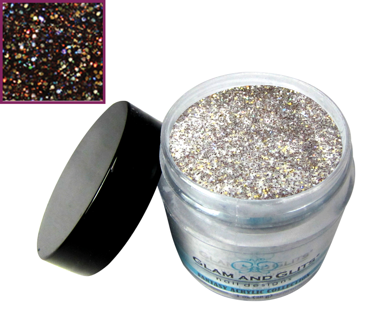 glitter marron