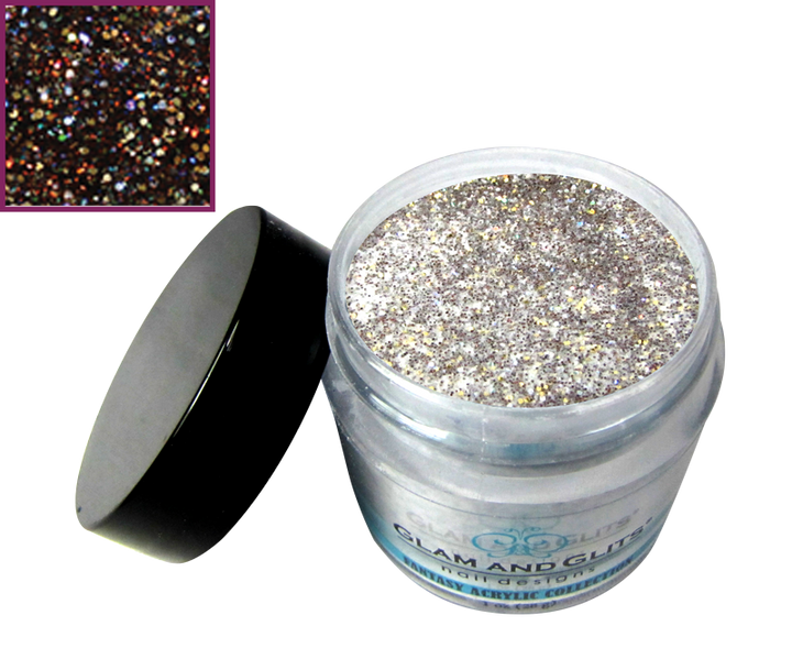 glitter marron