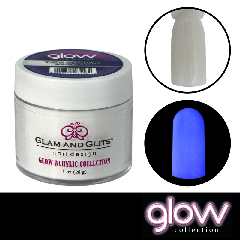 Poudre Glam and Glits phosphorescente 2025 There She Glows