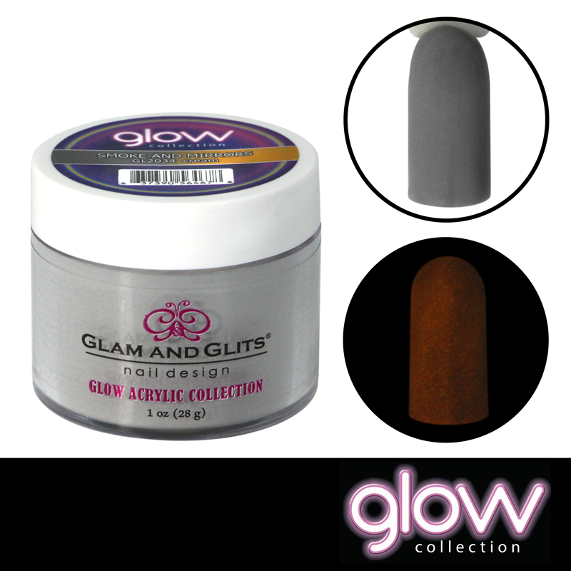 Poudre Glam and Glits phosphorescente 2034 Smoke and Mirrors