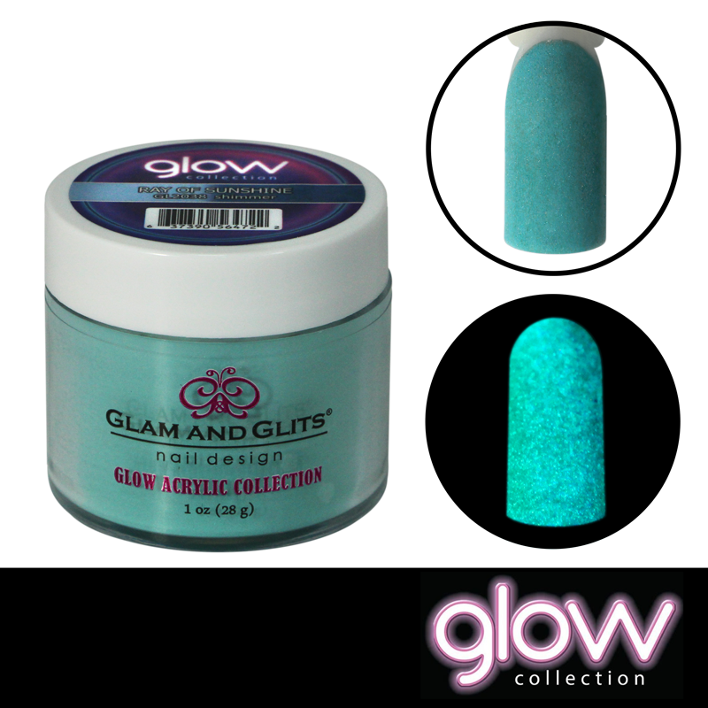 Poudre Glam and Glits phosphorescente 2038 Ray of Sunshine