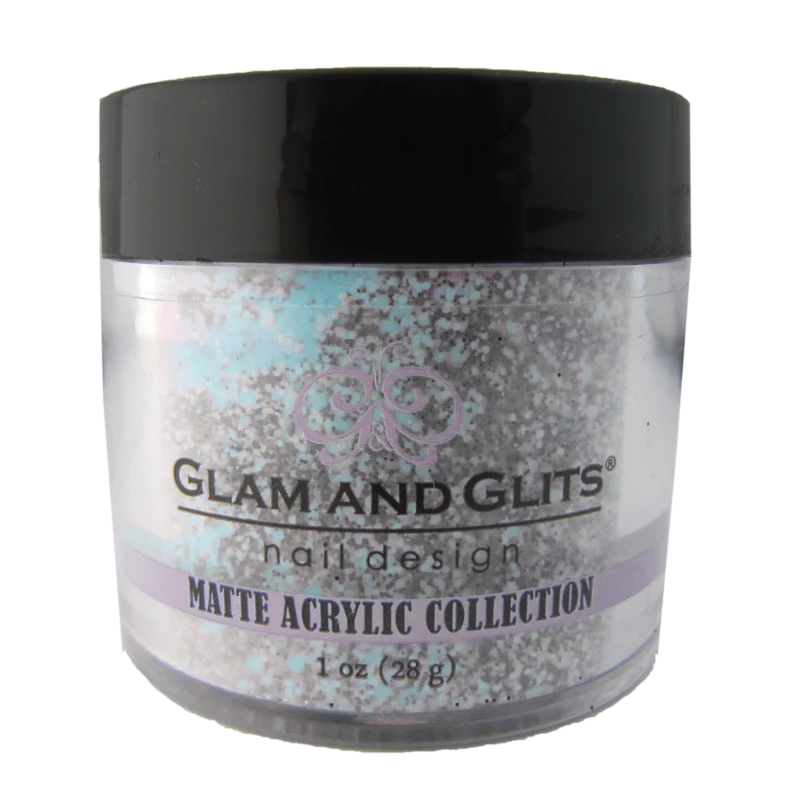 Poudre Glam and Glits Matte Acrylic Bahama Splash