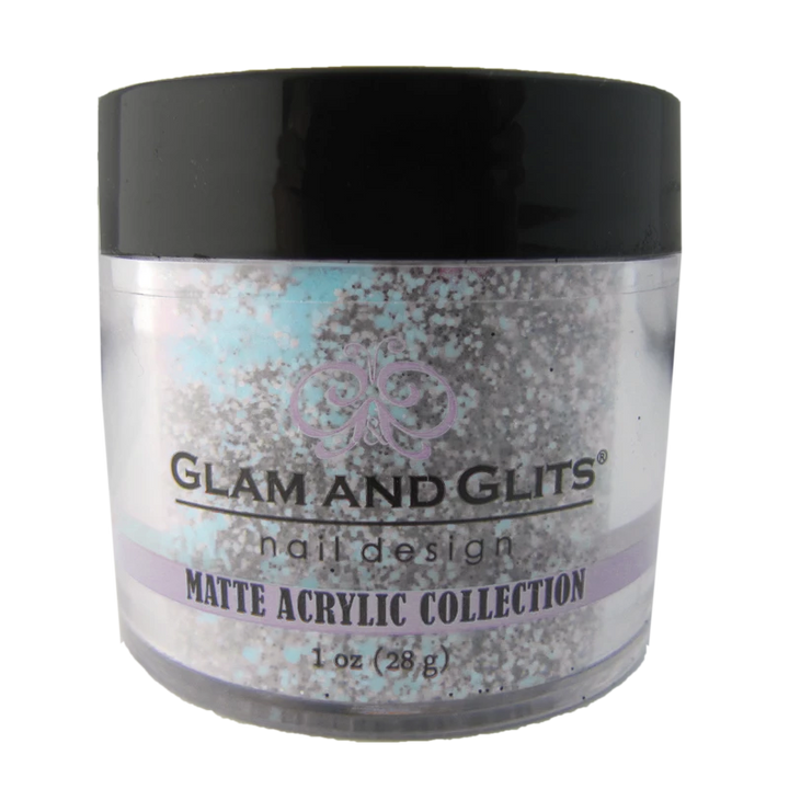 Poudre Glam and Glits Matte Acrylic Bahama Splash
