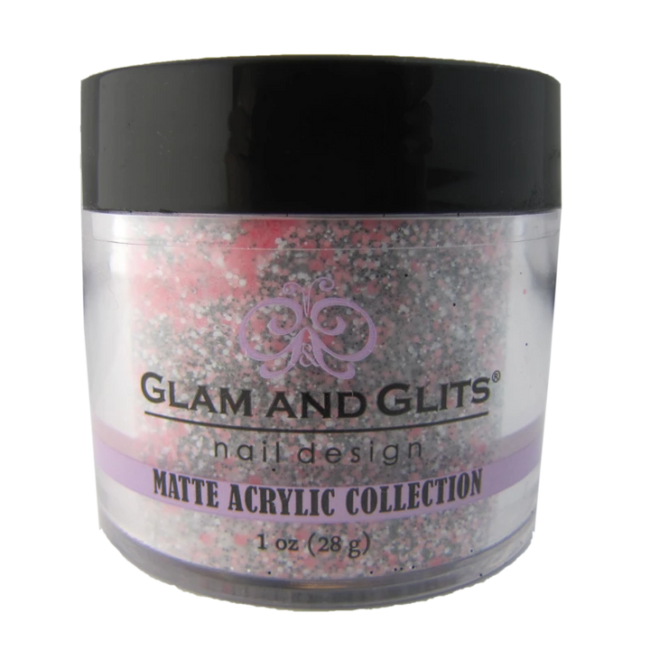 Glam and Glits Powder Matte Acrylic MAC605 Blackberry Champa