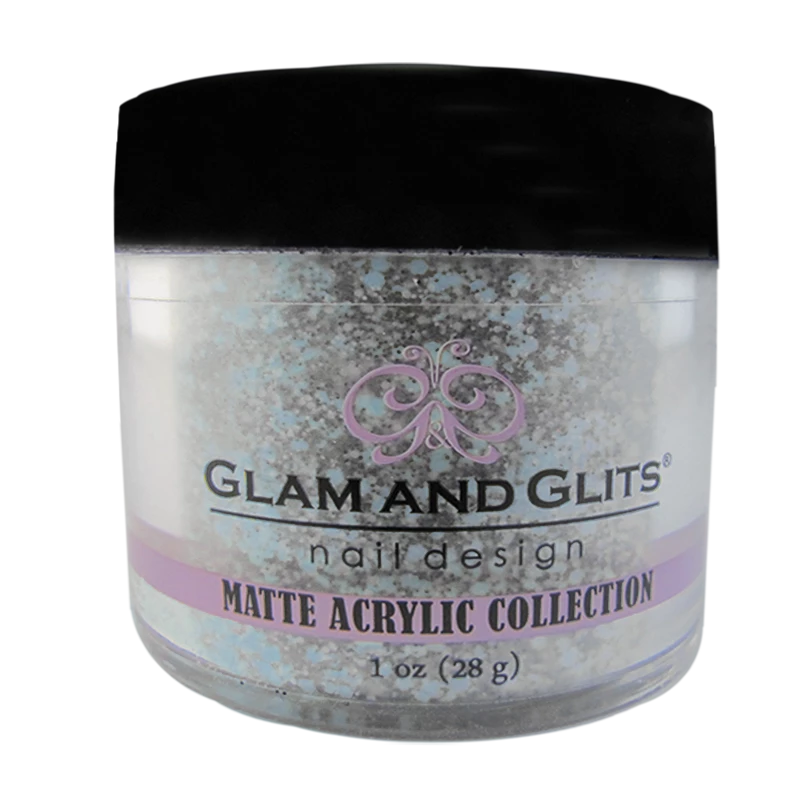 Poudre Glam and Glits Matte Acrylic Tropical Colada