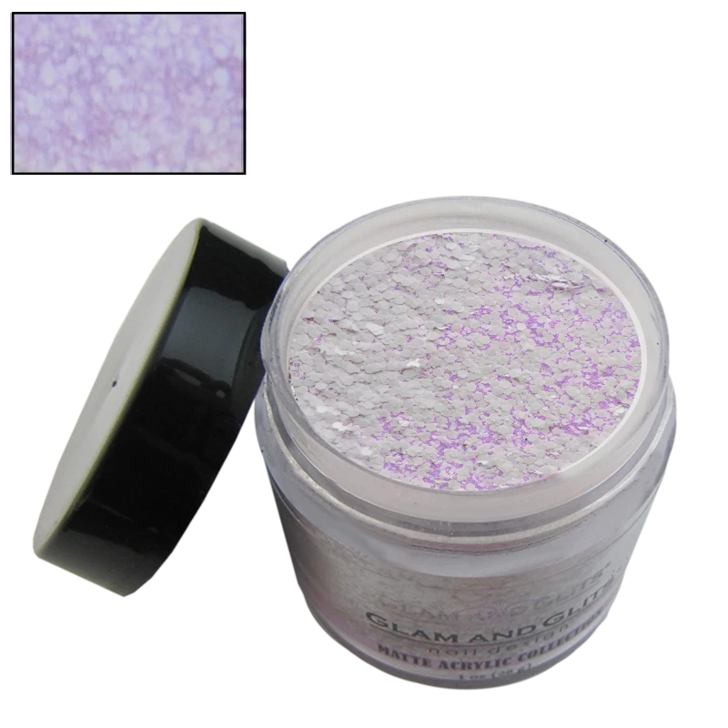 Poudre acrylique matte mauve