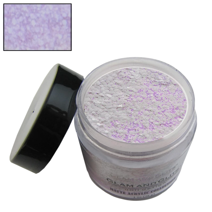 Poudre acrylique matte mauve