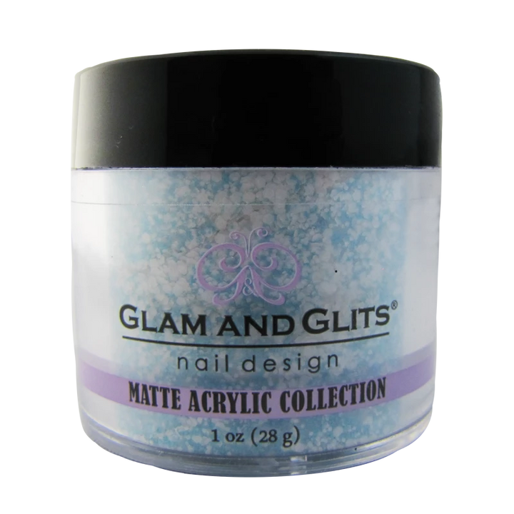 Poudre Glam and Glits Matte Acrylic Caribbean Coconut 