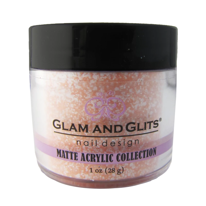 Poudre Glam and Glits Matte Acrylic Honey Meringue