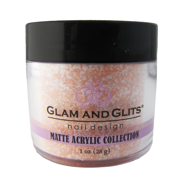 Poudre Glam and Glits Matte Acrylic Honey Meringue