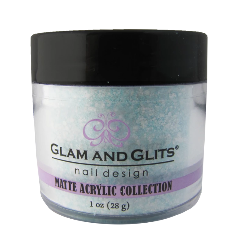 Glam and Glits Powder Matte Acrylic MAC617 Creme Brulee