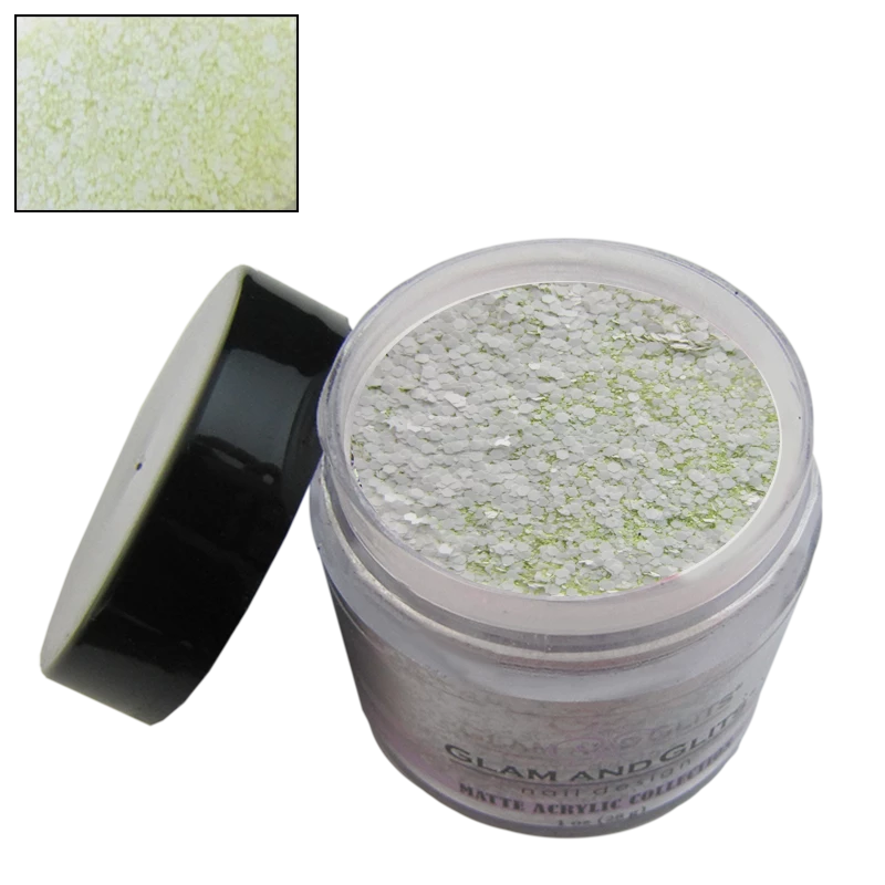 Glam and Glits Powder Matte Acrylic MAC618 Thin Mint