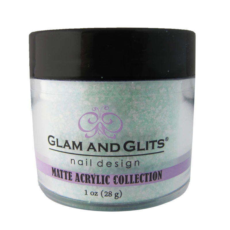Poudre Glam and Glits Matte Acrylic Key Lime Pie
