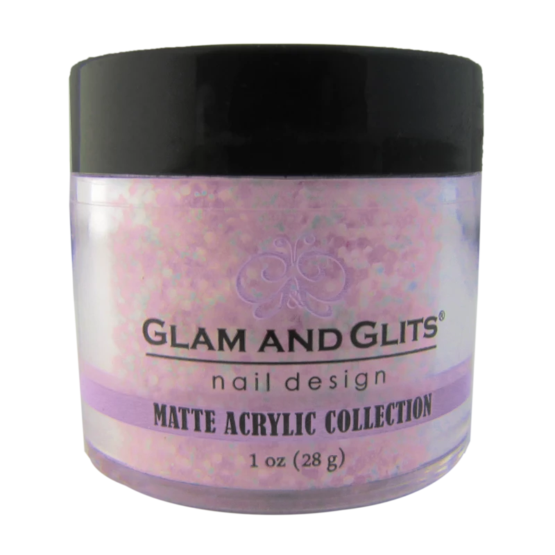 Poudre Glam and Glits Matte Acrylic Bubblegum