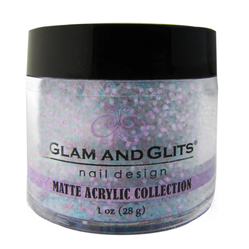 Poudre Glam and Glits Matte Acrylic MAC626 Cotton Candy