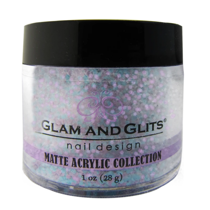 Poudre Glam and Glits Matte Acrylic MAC626 Cotton Candy
