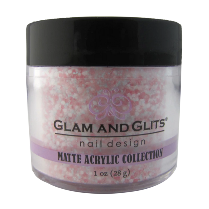 Glam and glits matte rose et fuchsia