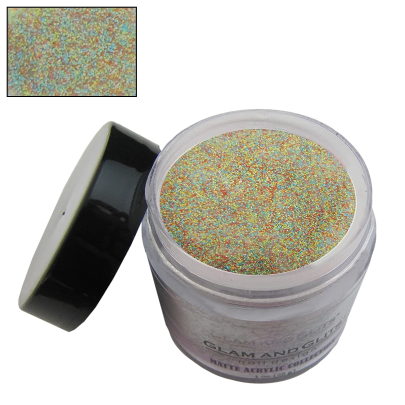 Glam and Glits Powder Matte Acrylic MAC635 Butterscotch