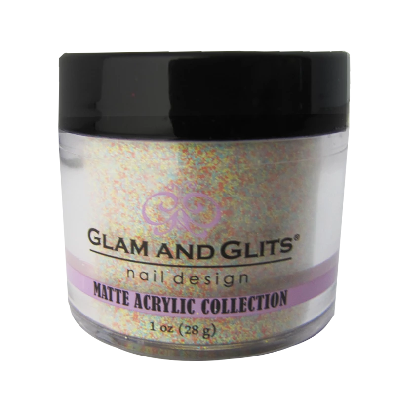 Glam and Glits Powder Matte Acrylic MAC635 Butterscotch