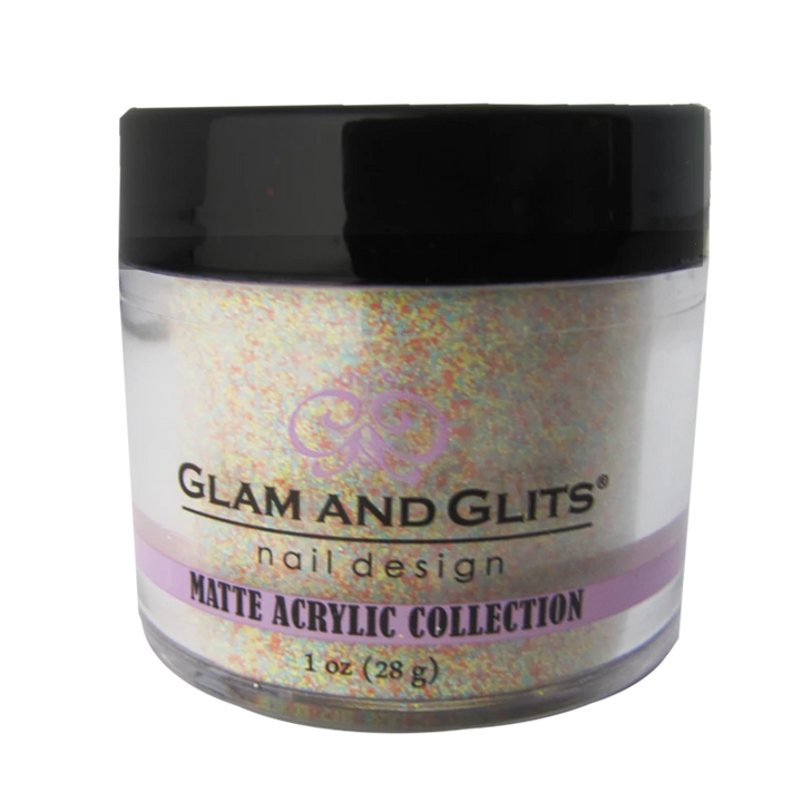 Glam and Glits Powder Matte Acrylic MAC635 Butterscotch
