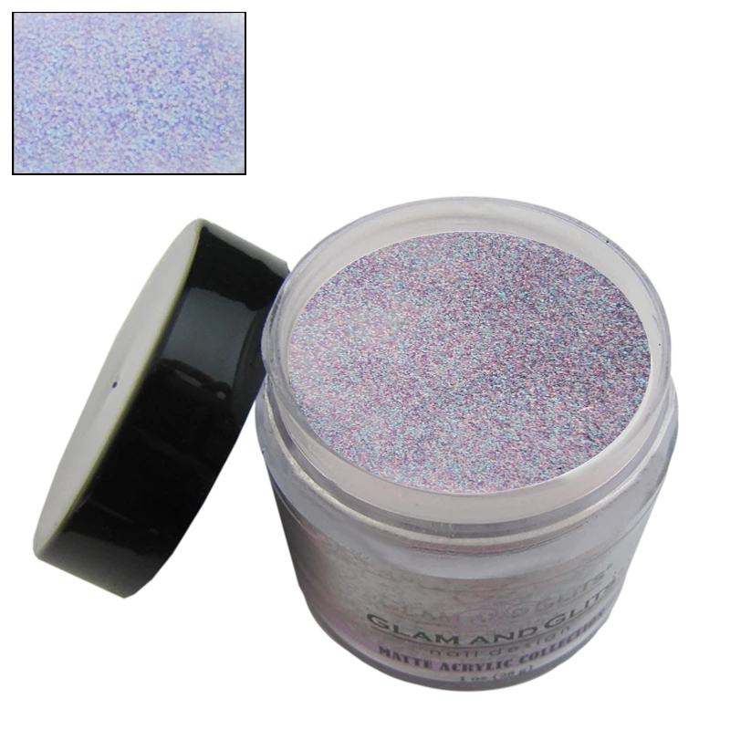 Poudre acrylique matte blanc rose