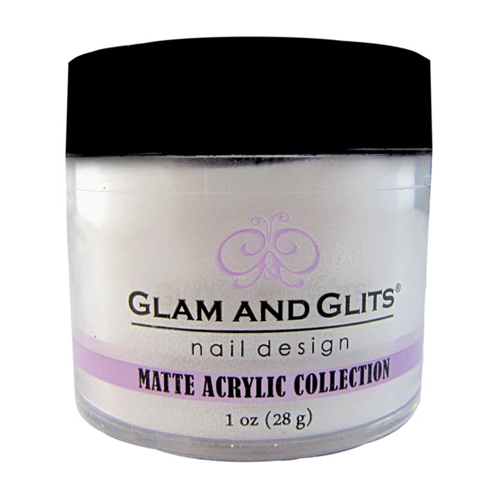 Glam and glits matte blanc 