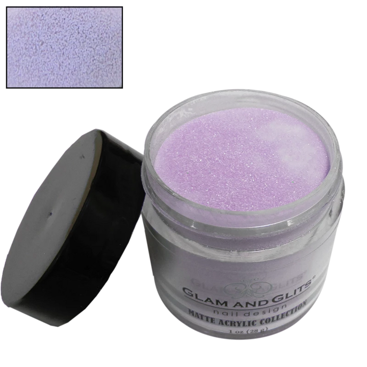 Poudre acrylique matte mauve