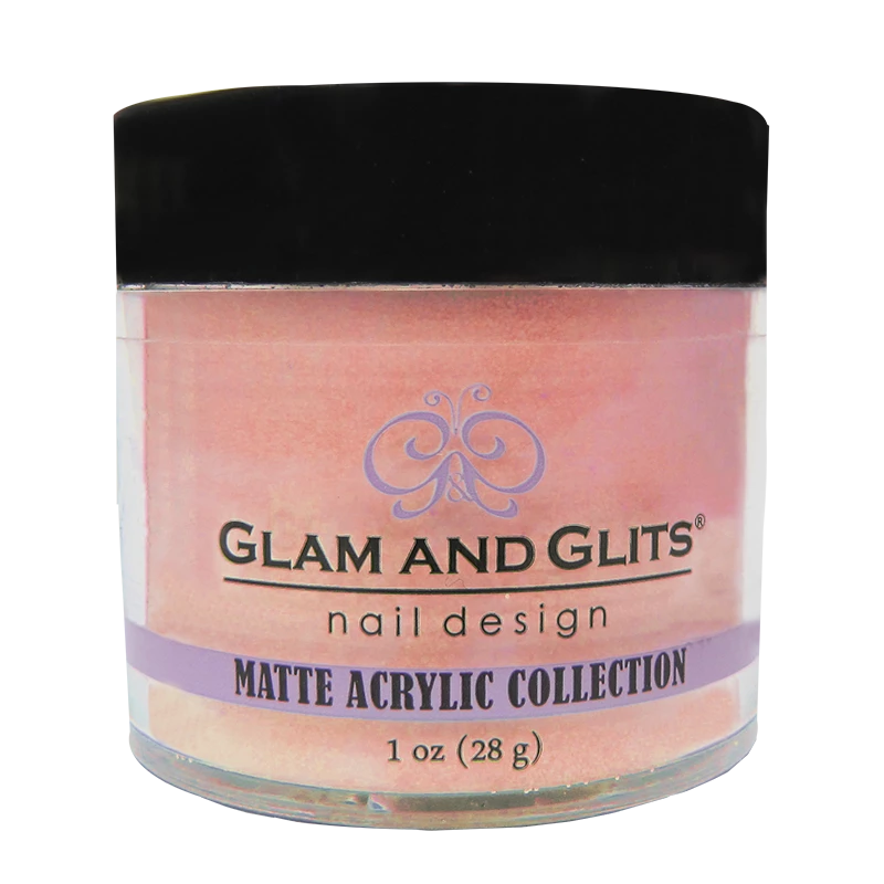 Glam and Glits Matte Peach Cobbler