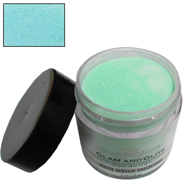 Poudre acrylique matte vert