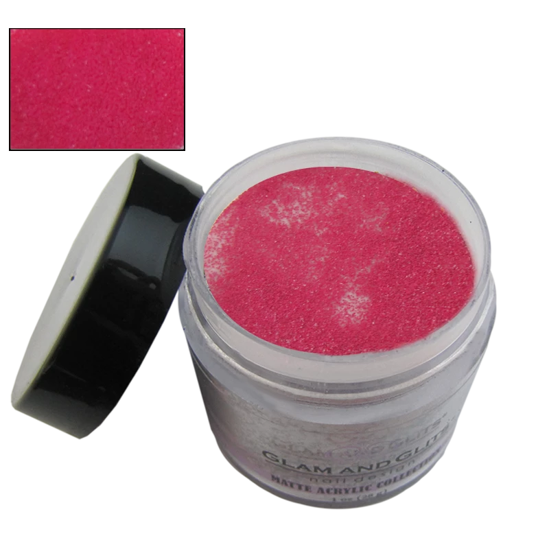 Poudre acrylique matte rose fuchsia