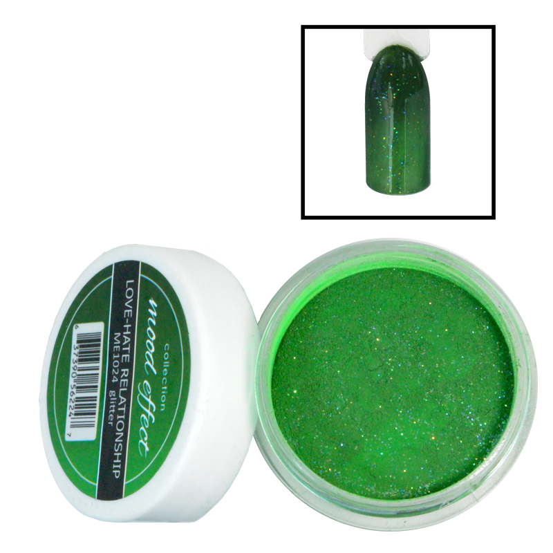 Poudre Glam and Glits Mood Effect Acrylic - vert -
