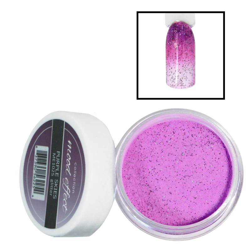 Poudre Glam and Glits Mood Effect Acrylic - rose à mauve -