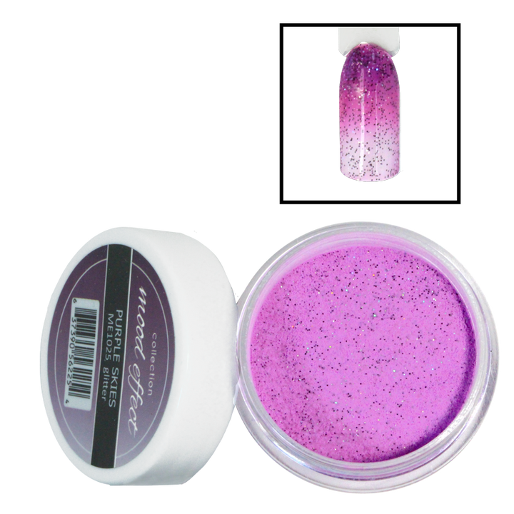 Poudre Glam and Glits Mood Effect Acrylic - rose à mauve -
