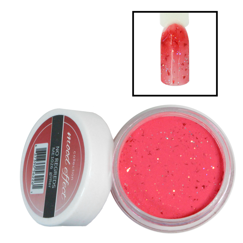 Poudre Glam and Glits Mood Effect Acrylic - rouge -