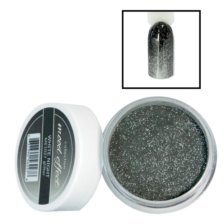 Poudre Glam and Glits Mood Effect Acrylic - gris à noir -