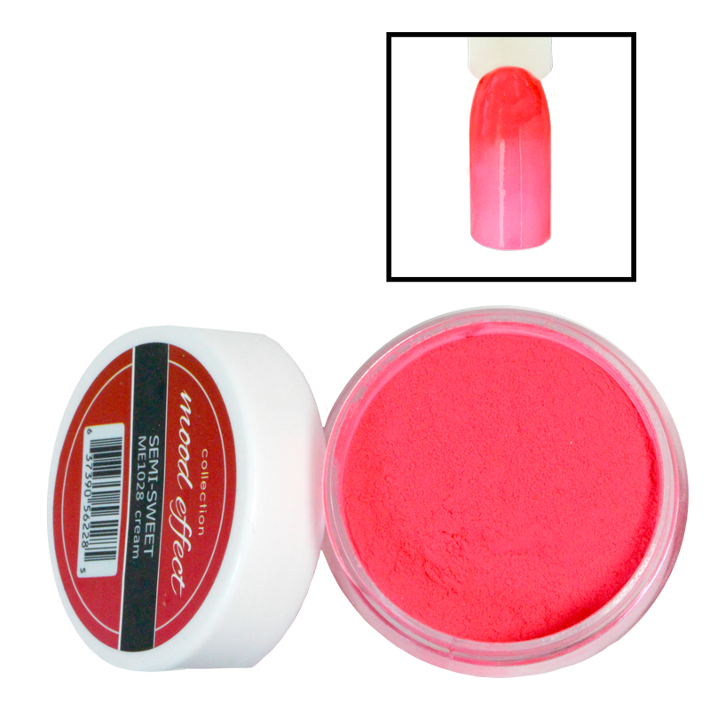 Poudre Glam and Glits Mood Effect Acrylic - rose à rouge -