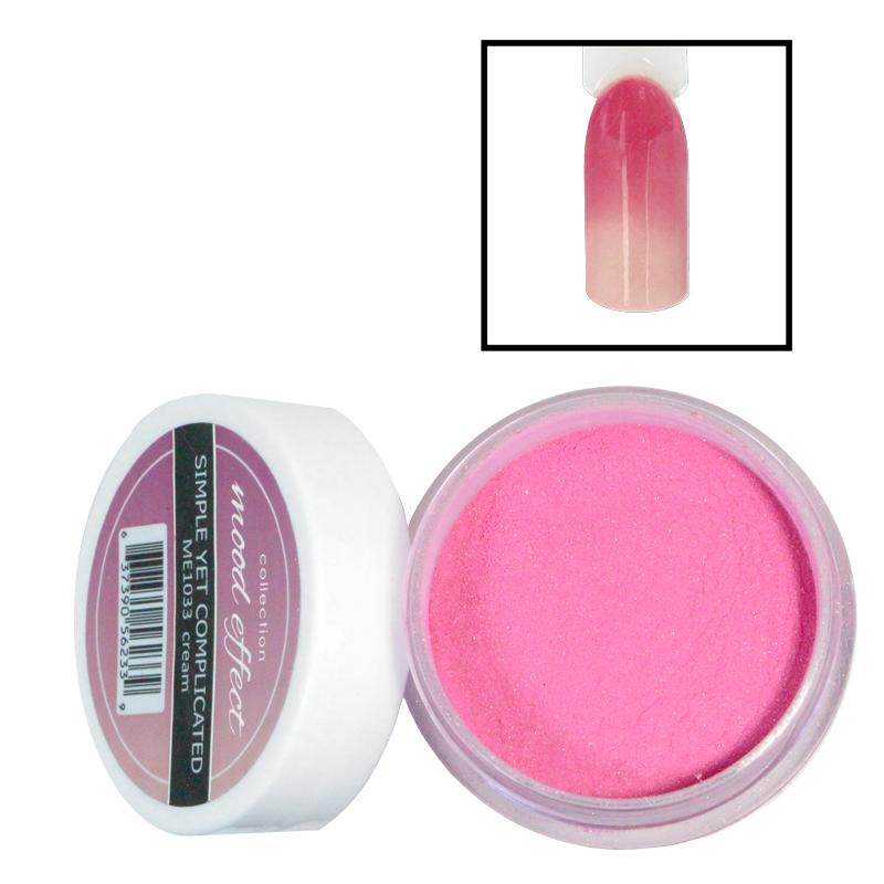 Poudre Glam and Glits Mood Effect Acrylic - beige à rose -