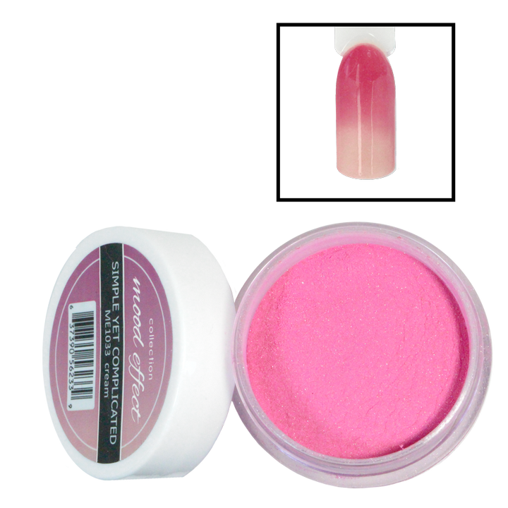 Poudre Glam and Glits Mood Effect Acrylic - beige à rose -
