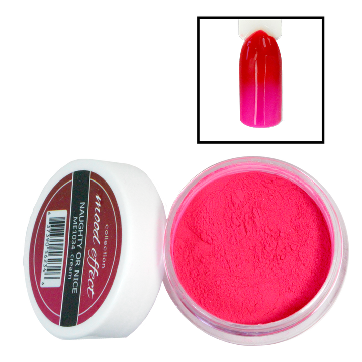 Poudre Glam and Glits Mood Effect Acrylic - rose à rouge -