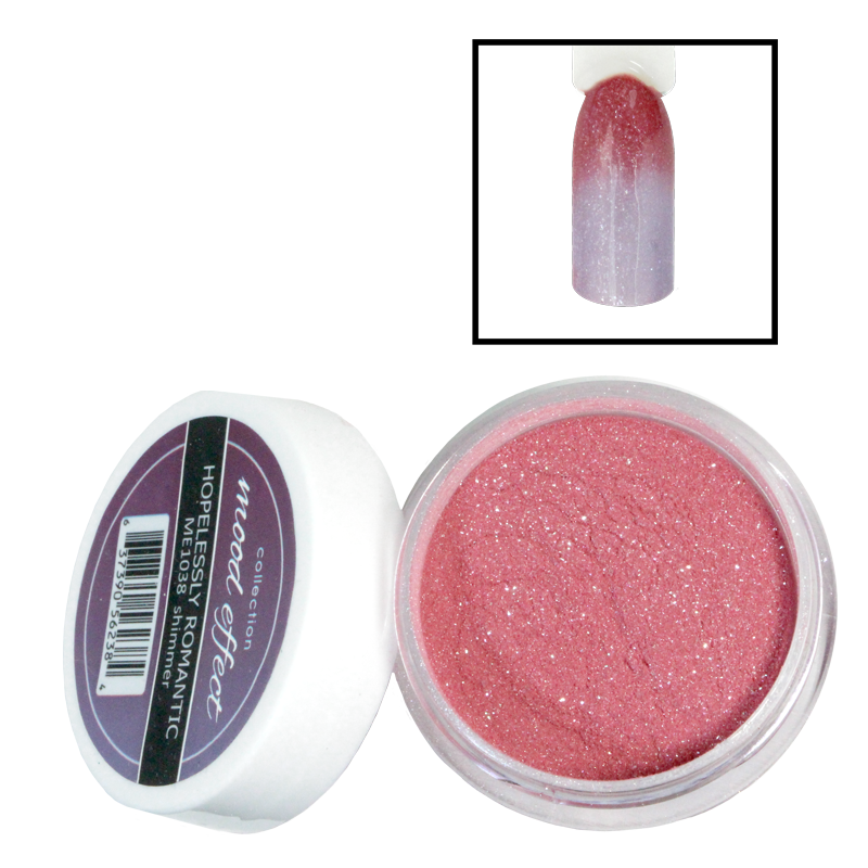 Poudre Glam and Glits Mood Effect Acrylic - lilas à rose -