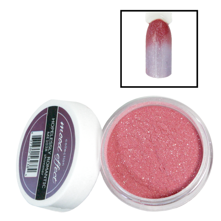 Poudre Glam and Glits Mood Effect Acrylic - lilas à rose -