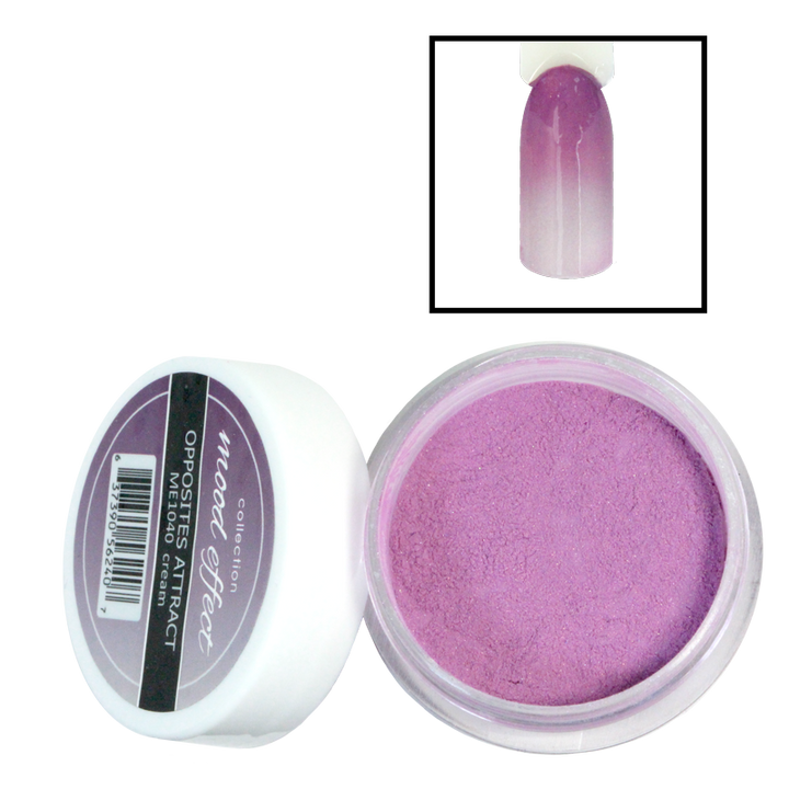 Poudre Glam and Glits Mood Effect Acrylic - lilas à mauve -