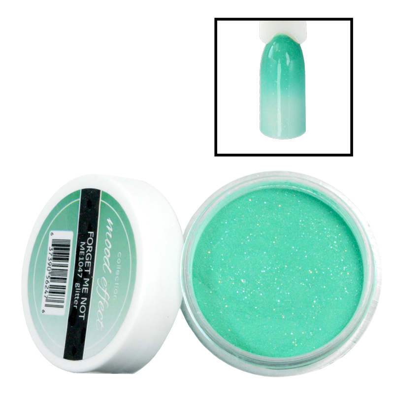 Poudre Glam and Glits Mood Effect Acrylic - turquoise -