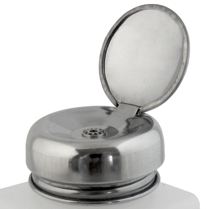 Pompe Menda Style Champignon Collet de Métal 6 oz - gros plan du collet