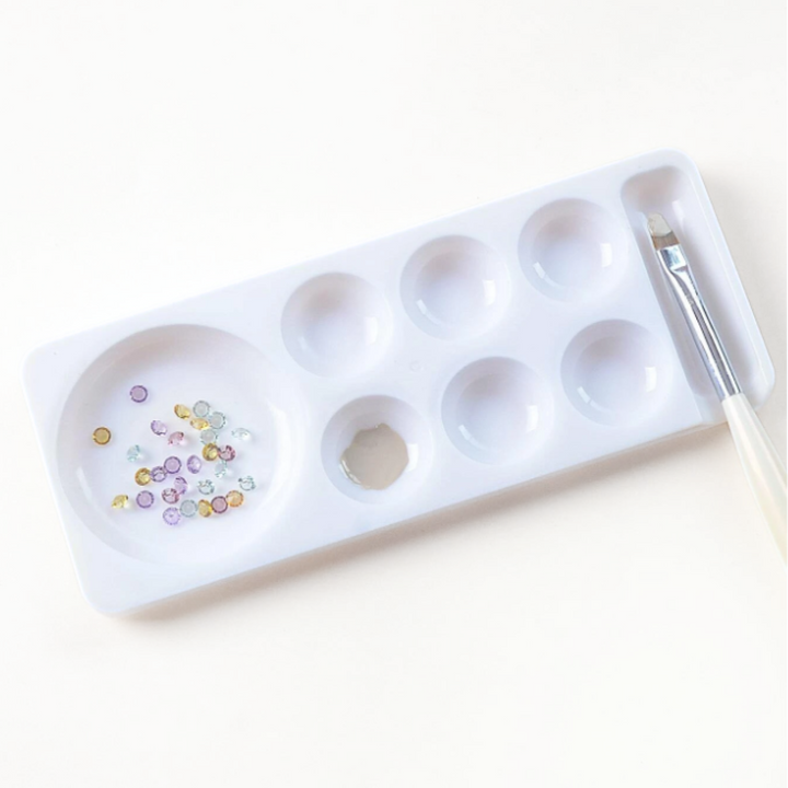 Palette de Mélange pour Nail-Art - Blanc