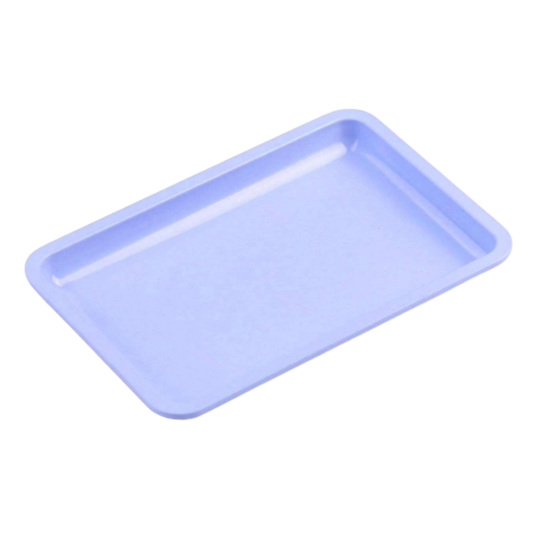 Plateau pour Outils de Manucure en Acier Inoxydable Mauve