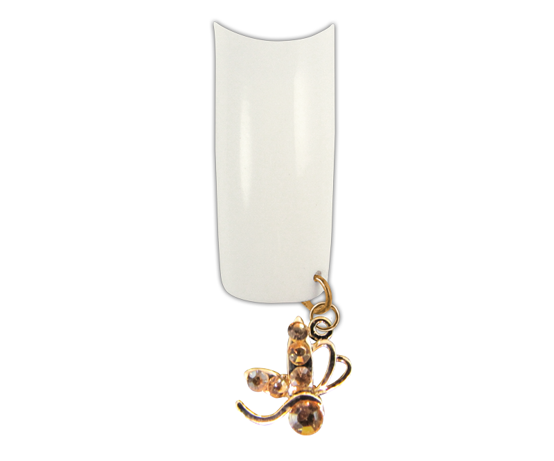 Piercing pour Ongles, Mouche Or