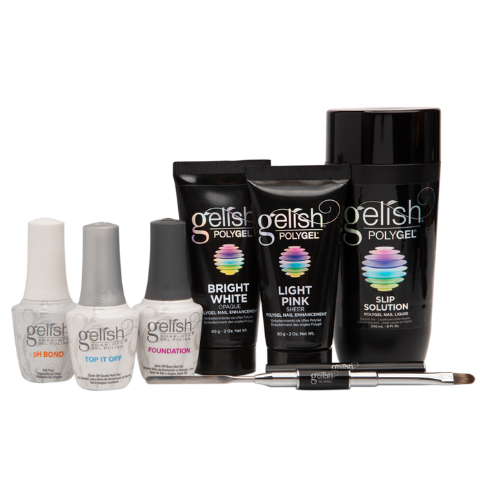 Gelish PolyGel Ensemble Manucure Français (French Kit)